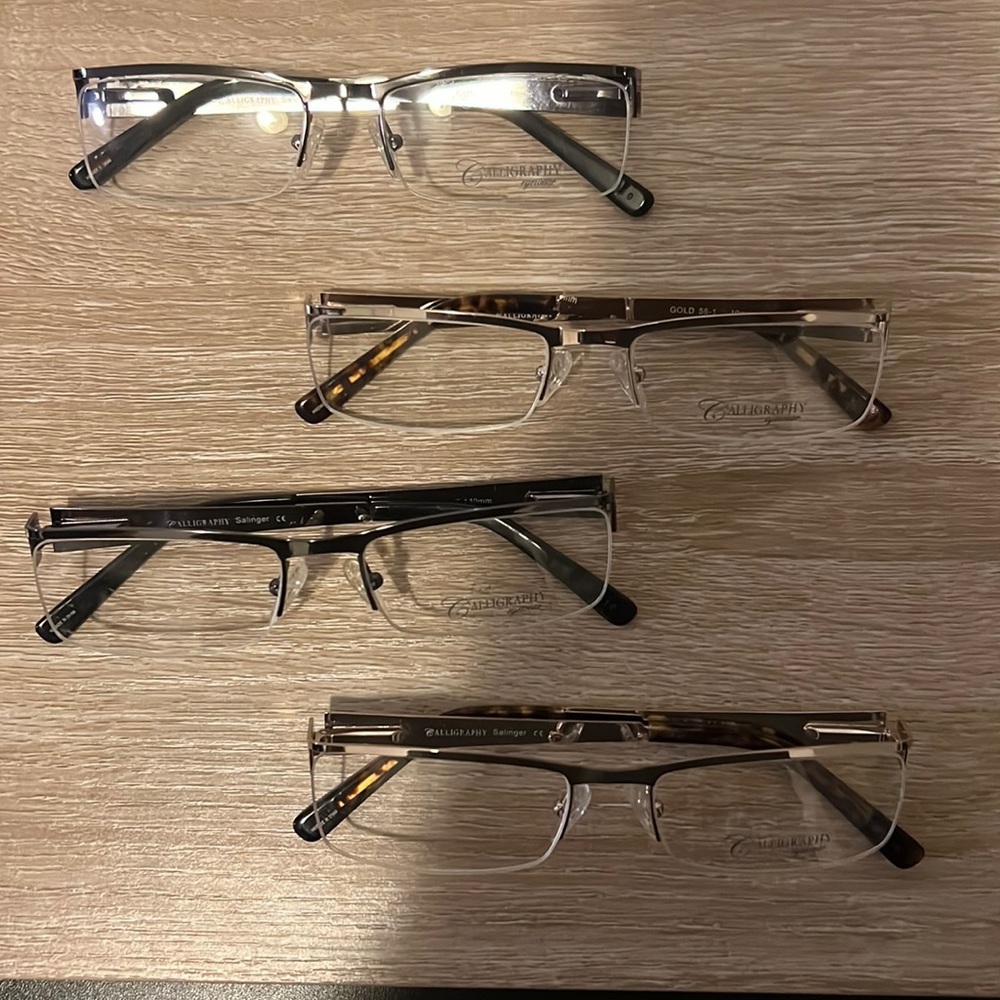 4/$60 - Calligraphy Eyewear - glasses/frames